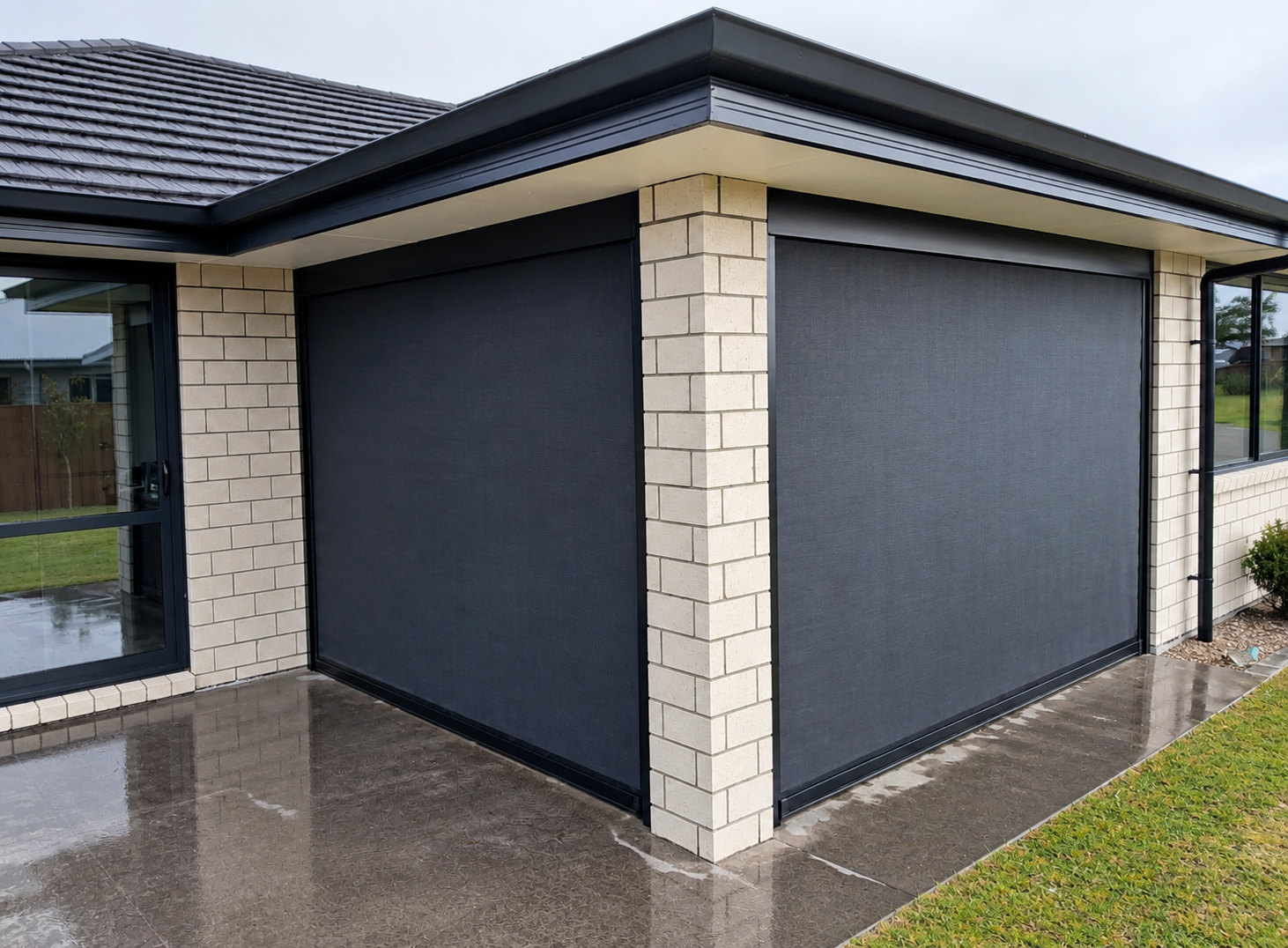 Creating a More Comfortable Outdoor Room with Shade Track Pro Blinds – additional photo 3