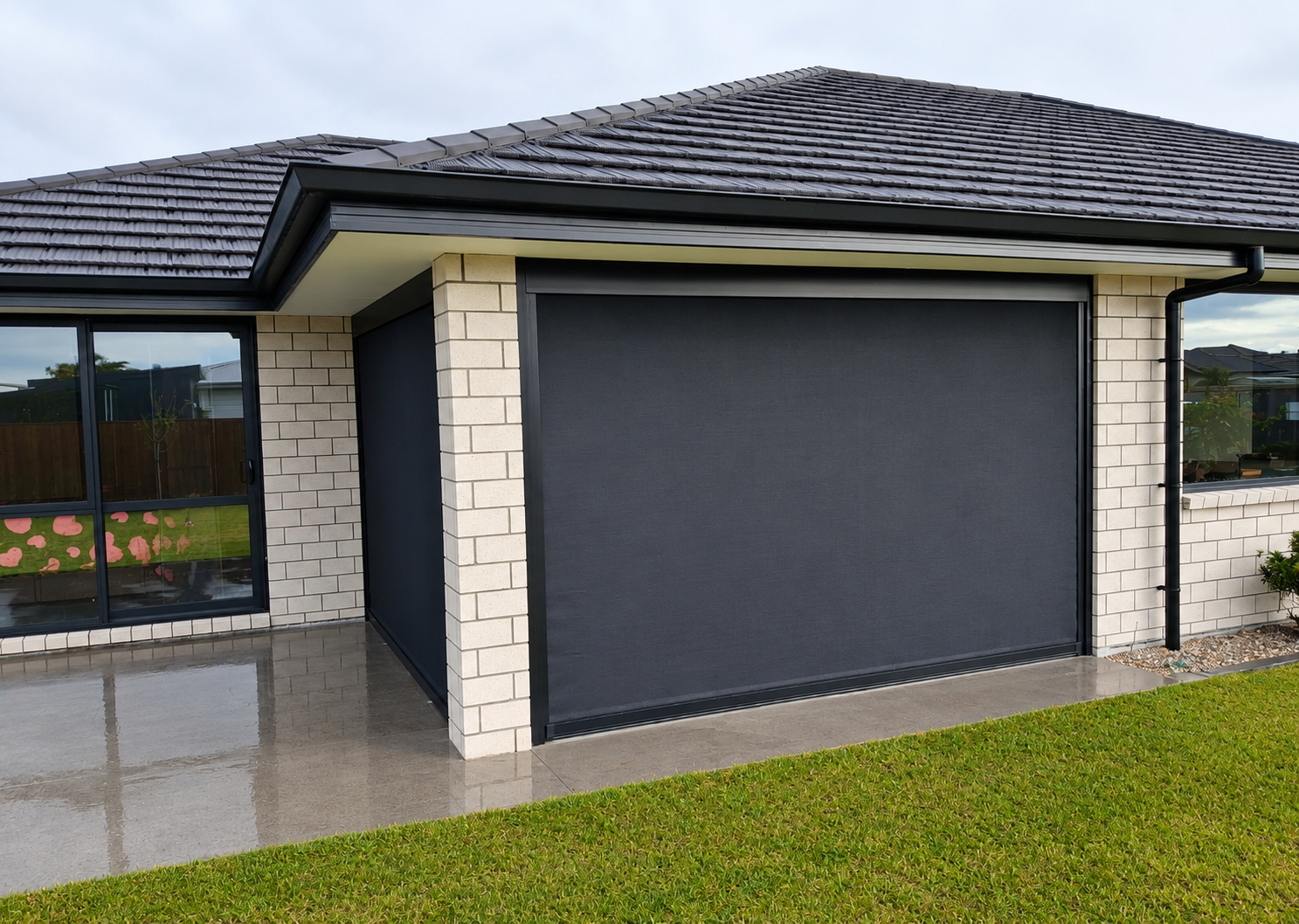 Creating a More Comfortable Outdoor Room with Shade Track Pro Blinds – additional photo 2