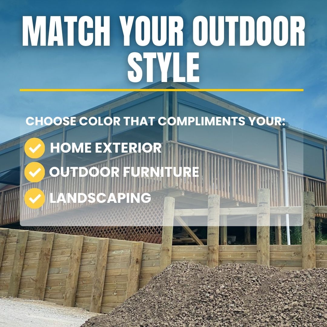 Choosing the Right Mesh Colour for Outdoor Blinds – additional photo 2