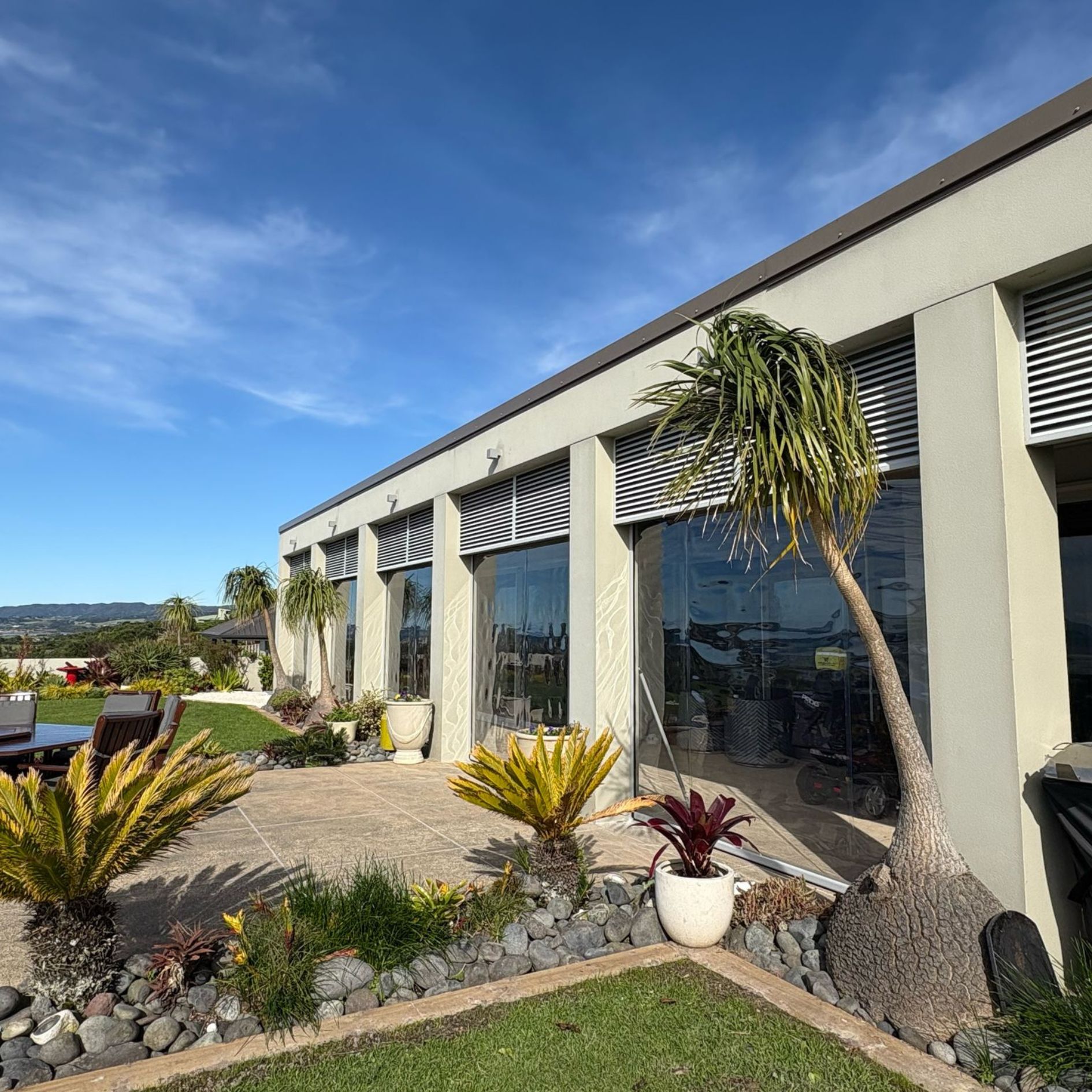 Coastal Protection with Clear Ziptrak Blinds in Waipu – additional photo 1
