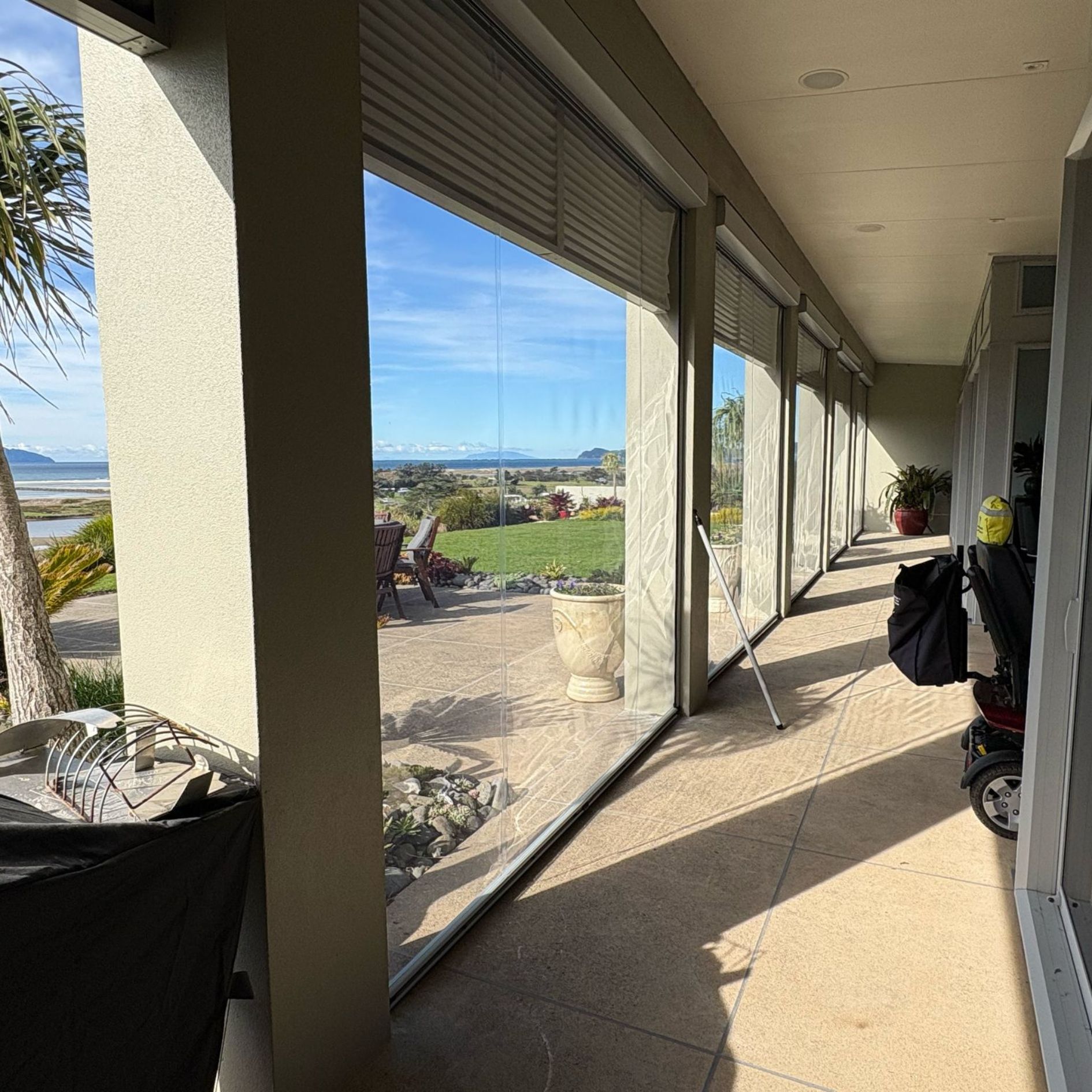 Coastal Protection with Clear Ziptrak Blinds in Waipu – additional photo 3