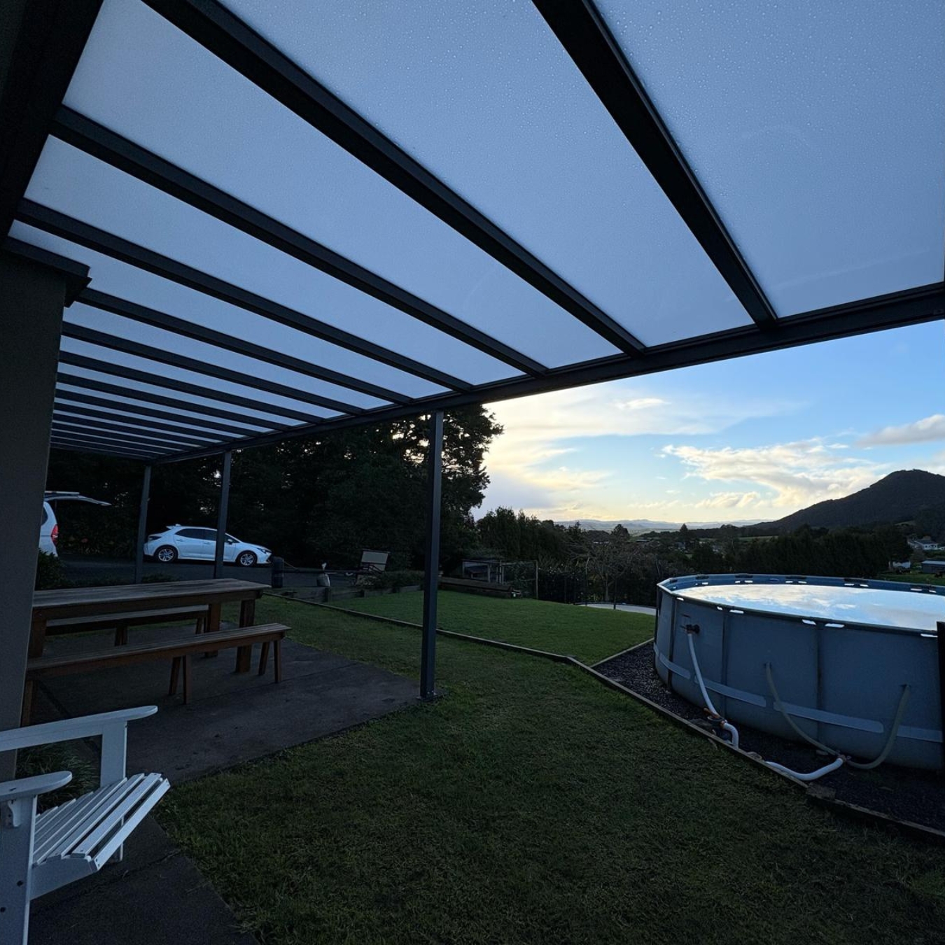 Glazed Roof Installation with a Rural View in Kamo – additional photo 4