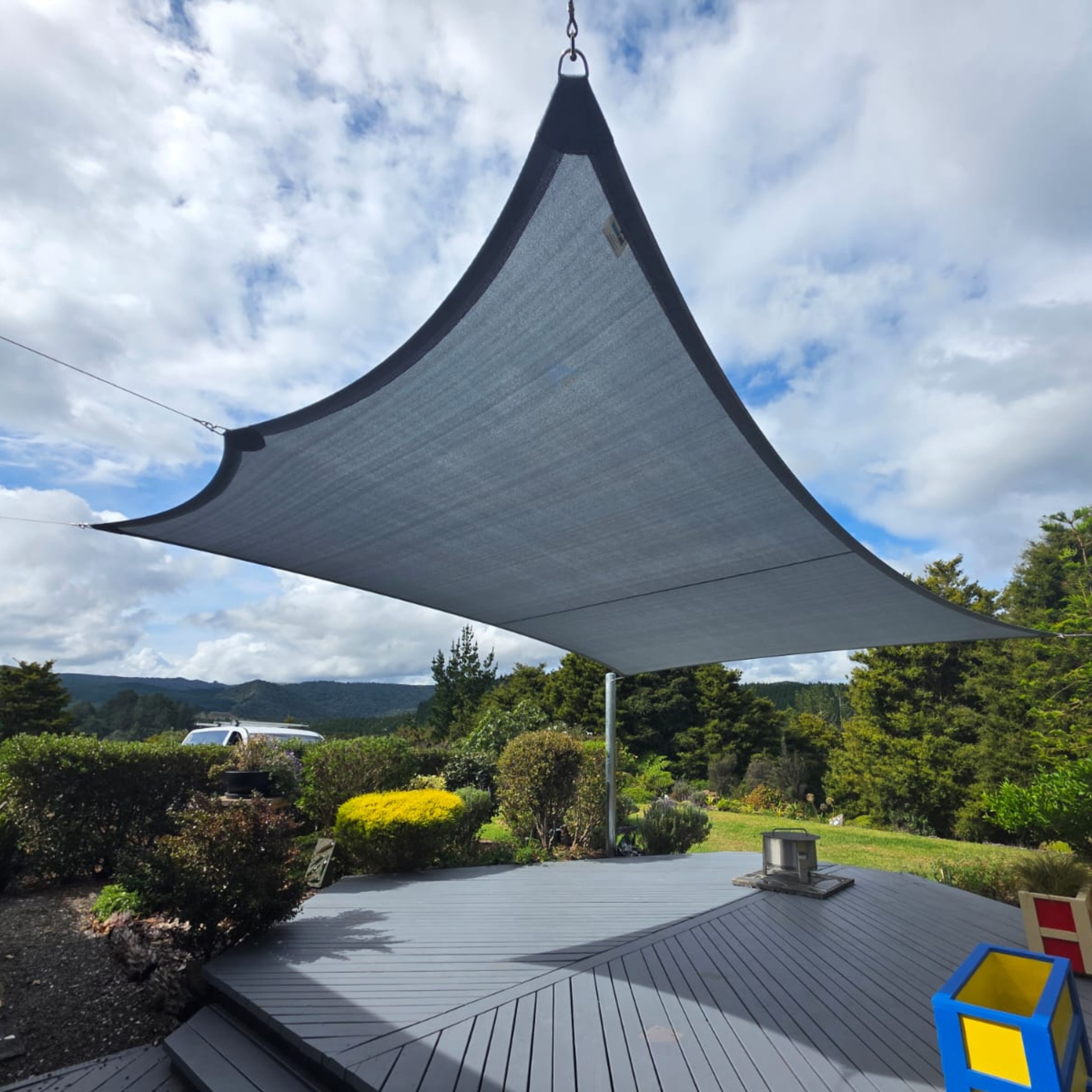 Smart Shade for Dargaville Deck – Custom Shade Sail with Clever Consent-Free Design – additional photo 3