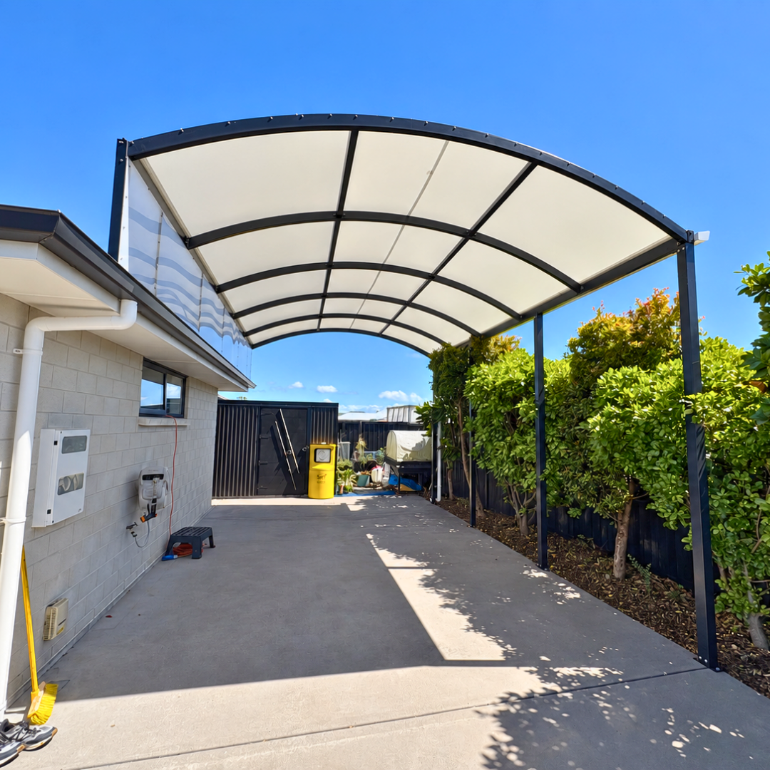 Custom tension canopy roof for a large campervan in Waipu – additional photo 3
