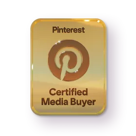 Pinterest certified media buyer
