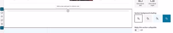 Adding a new web part to Sharepoint