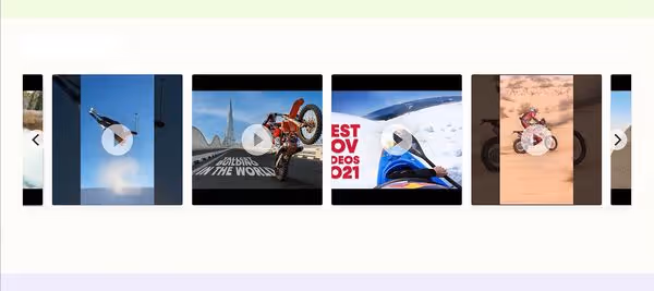 YouTube channel feed embedded on Squarespace