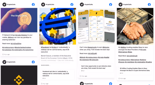 Embedded social media feed