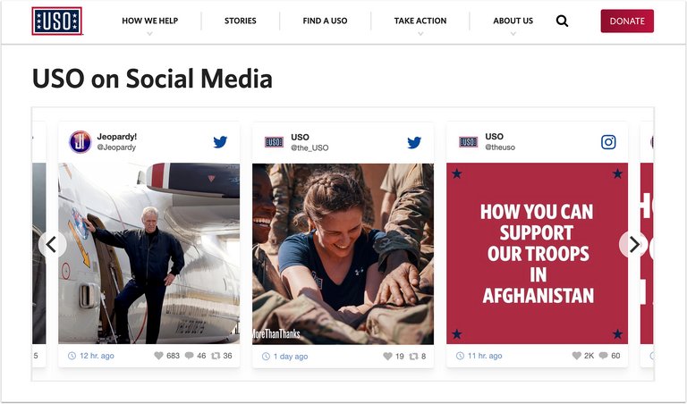 Beispiel Twitter-Feed auf WordPress
