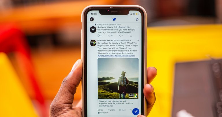 Beispiel für einen Twitter-Feed