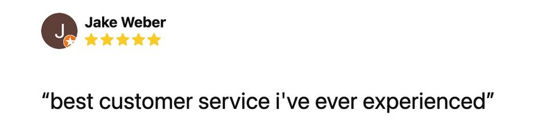 Beispiel für eine Google-Bewertung