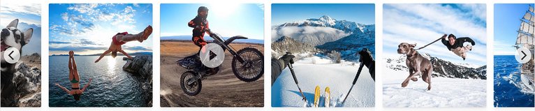 Karussell-Layout in Flockler für Webseiten oder Landing Pages