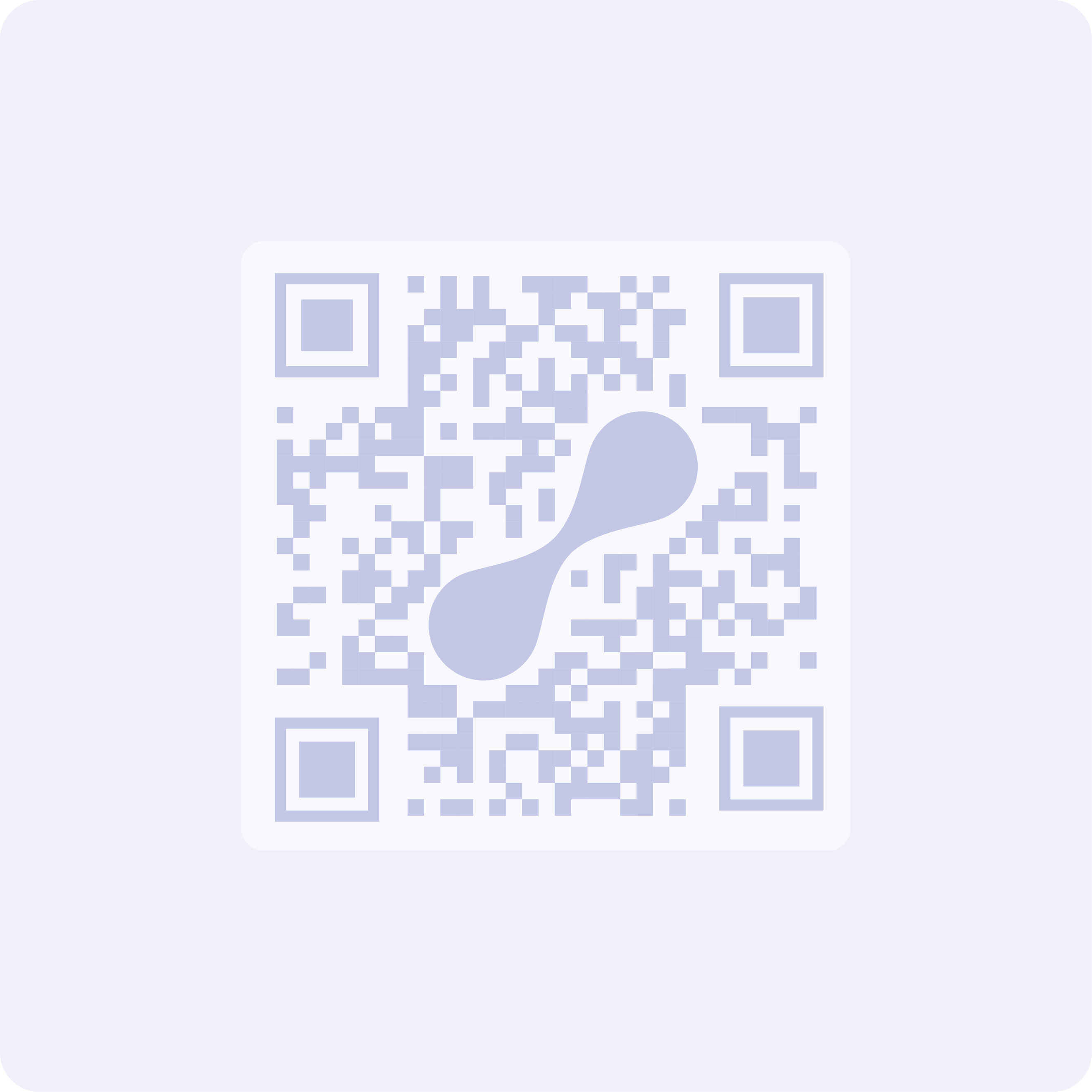 QR code with a stylized logo in the center, designed for scanning to access EV charging or app features.
