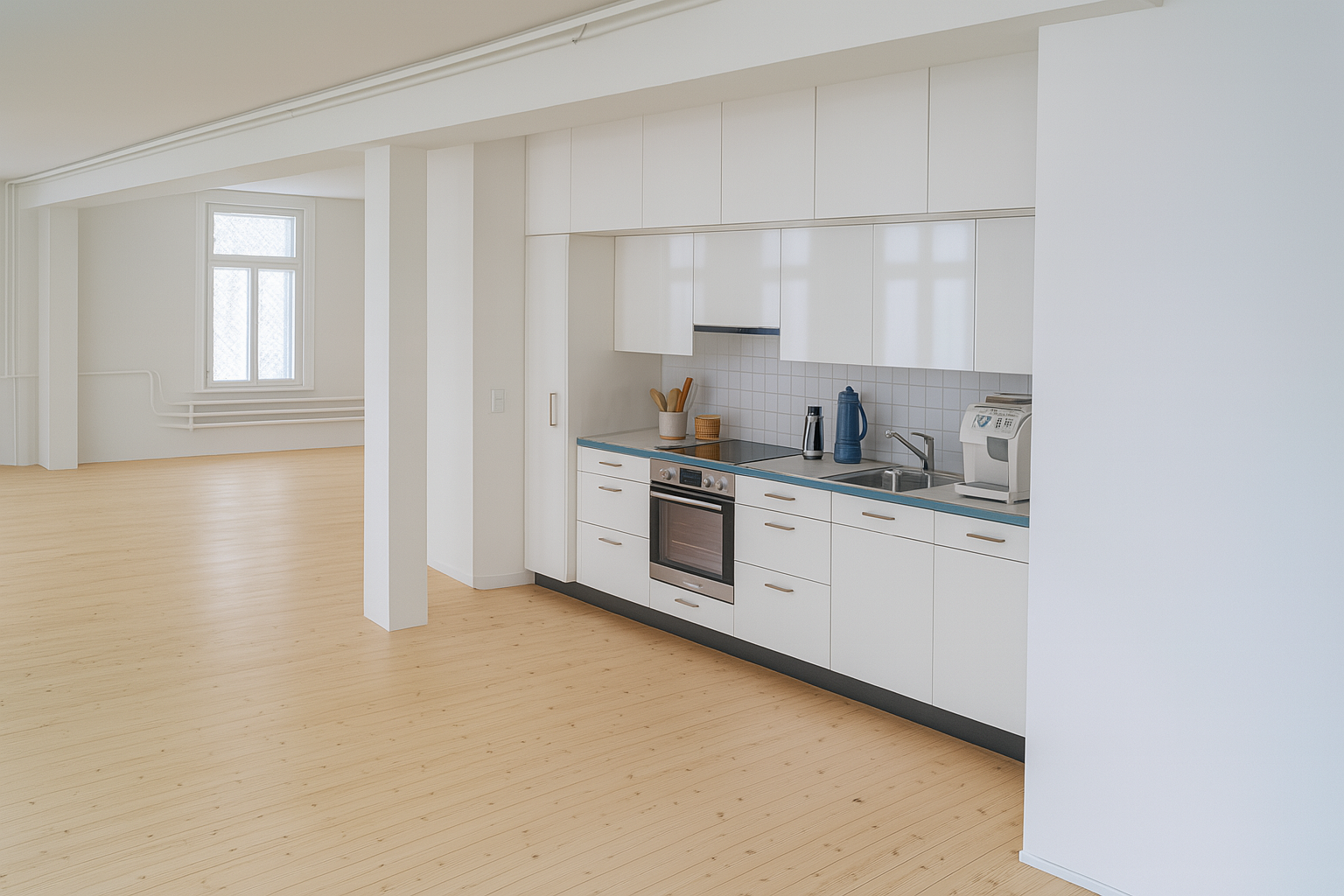 1-Zimmer-Loft in ruhiger Lage