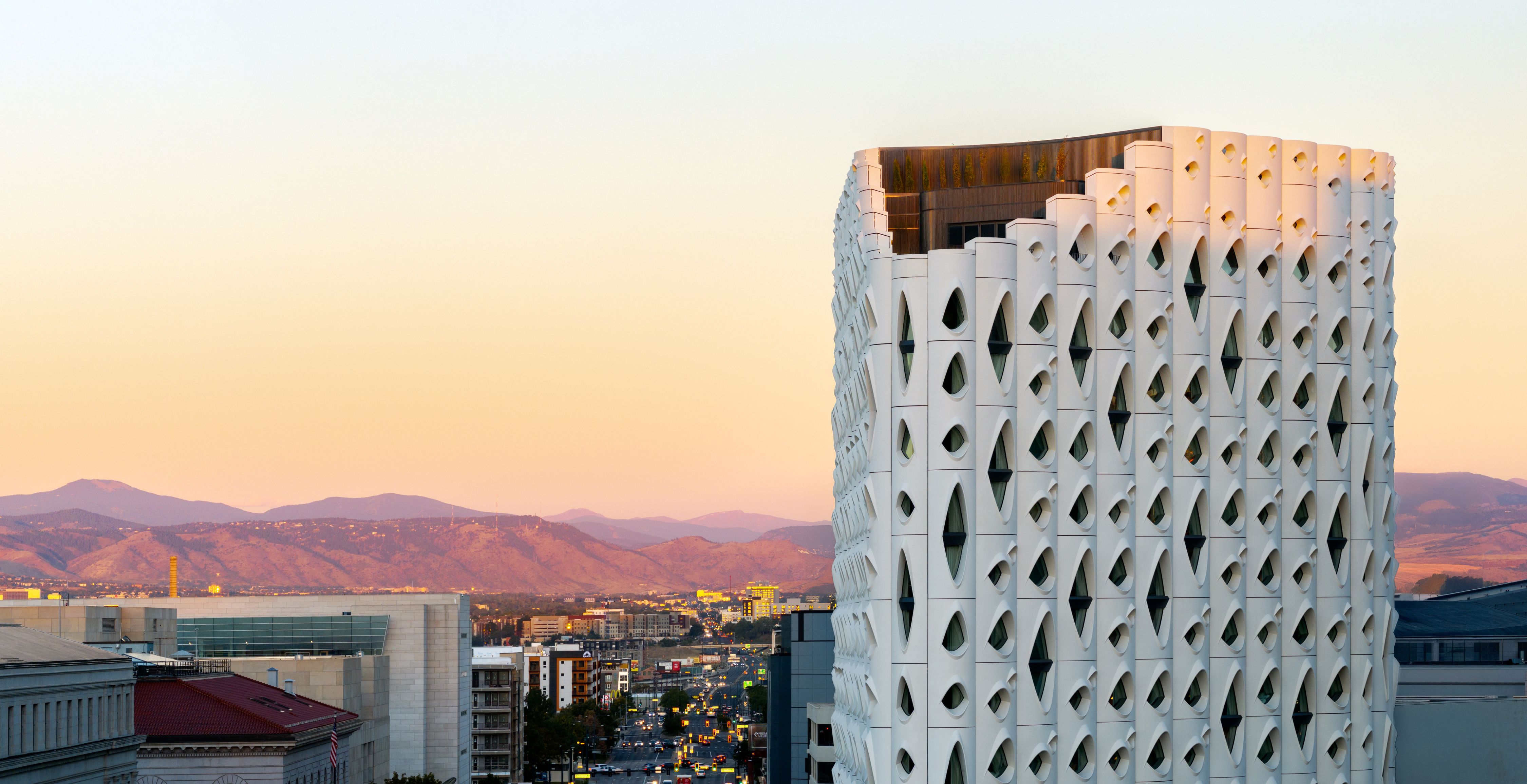 Urban Villages enlists Studio Gang to envision the first carbon positive hotel in the USA, setting new sustainability standards from design through operations
