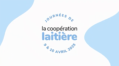 Affiche du film des Journées de la Coopération Laitière, édition des 9 et 10 avril 2025