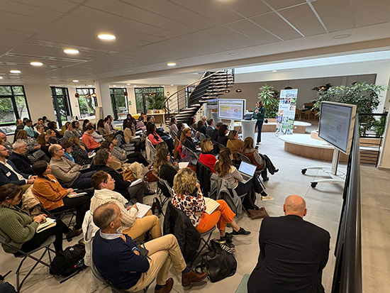 Salle comble lors de la Journée RH et formation des coopératives agricoles, avec des professionnels réunis autour des enjeux sociaux et de la GEPP.