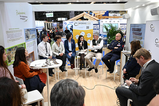 Rencontre au salon de l’agriculture autour des produits coopératifs pour la restauration collective, en lien avec EGALIM.