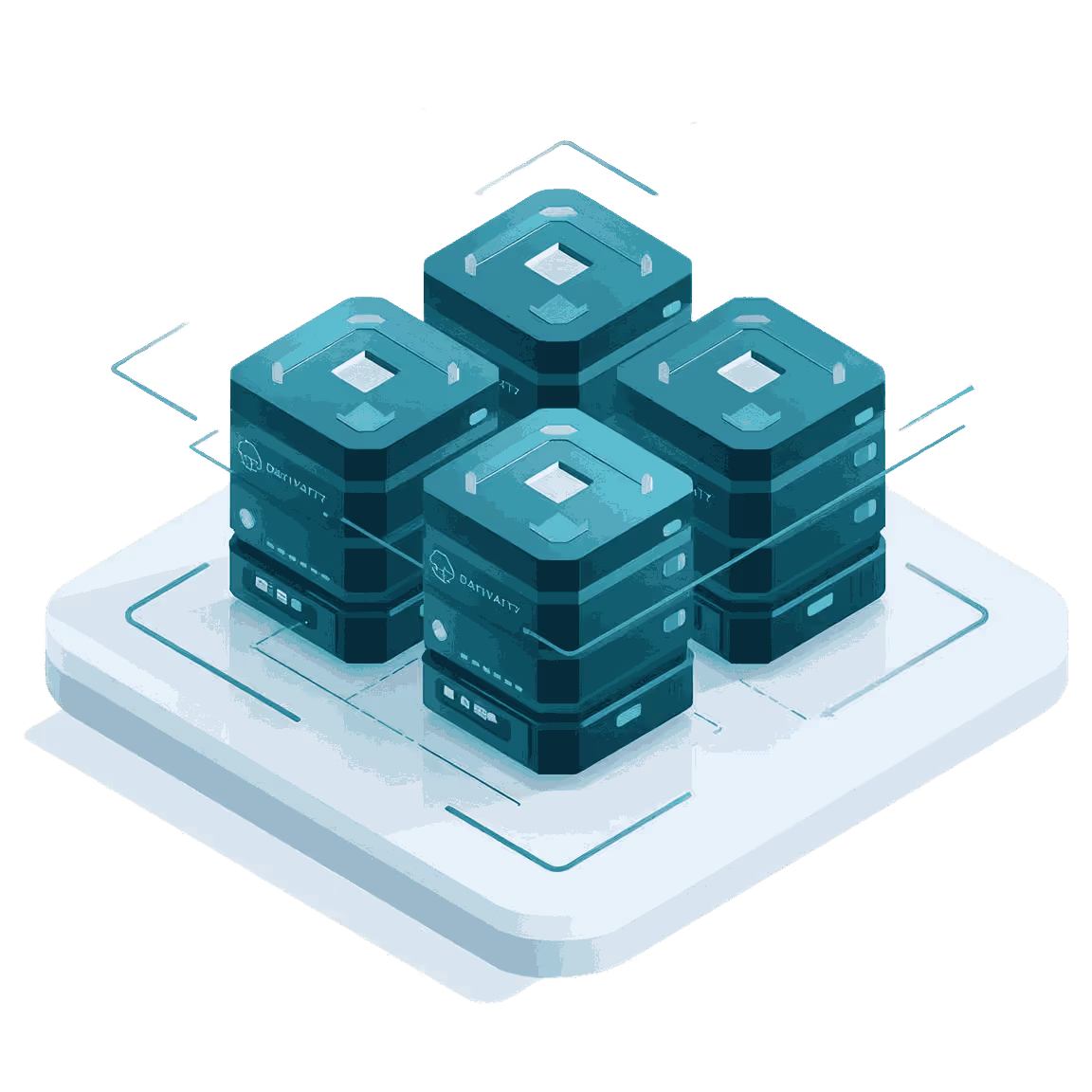 database managed services icon green