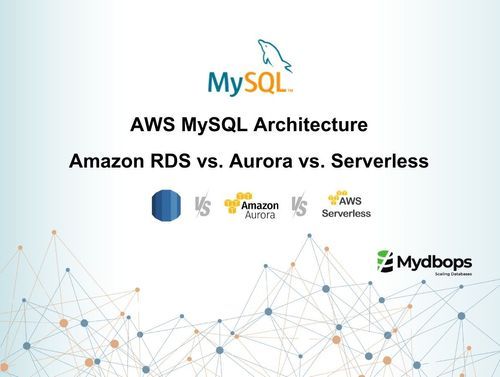 AWS MySQL Architecture: Amazon RDS vs. Aurora vs. Serverless