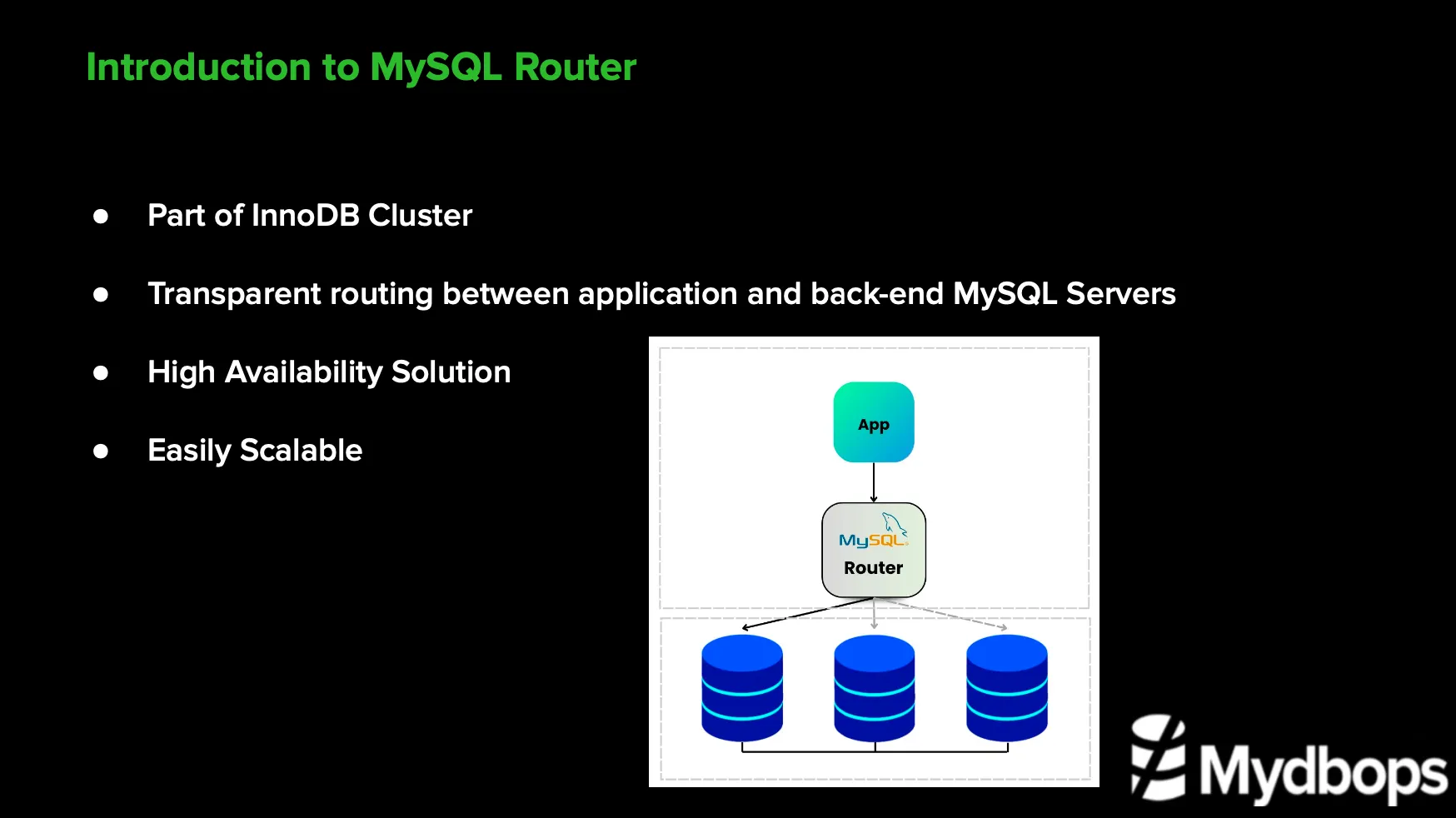 Read/Write Splitting using MySQL Router