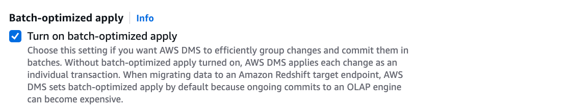 AWS DMS: Performance Tuning - Best practices