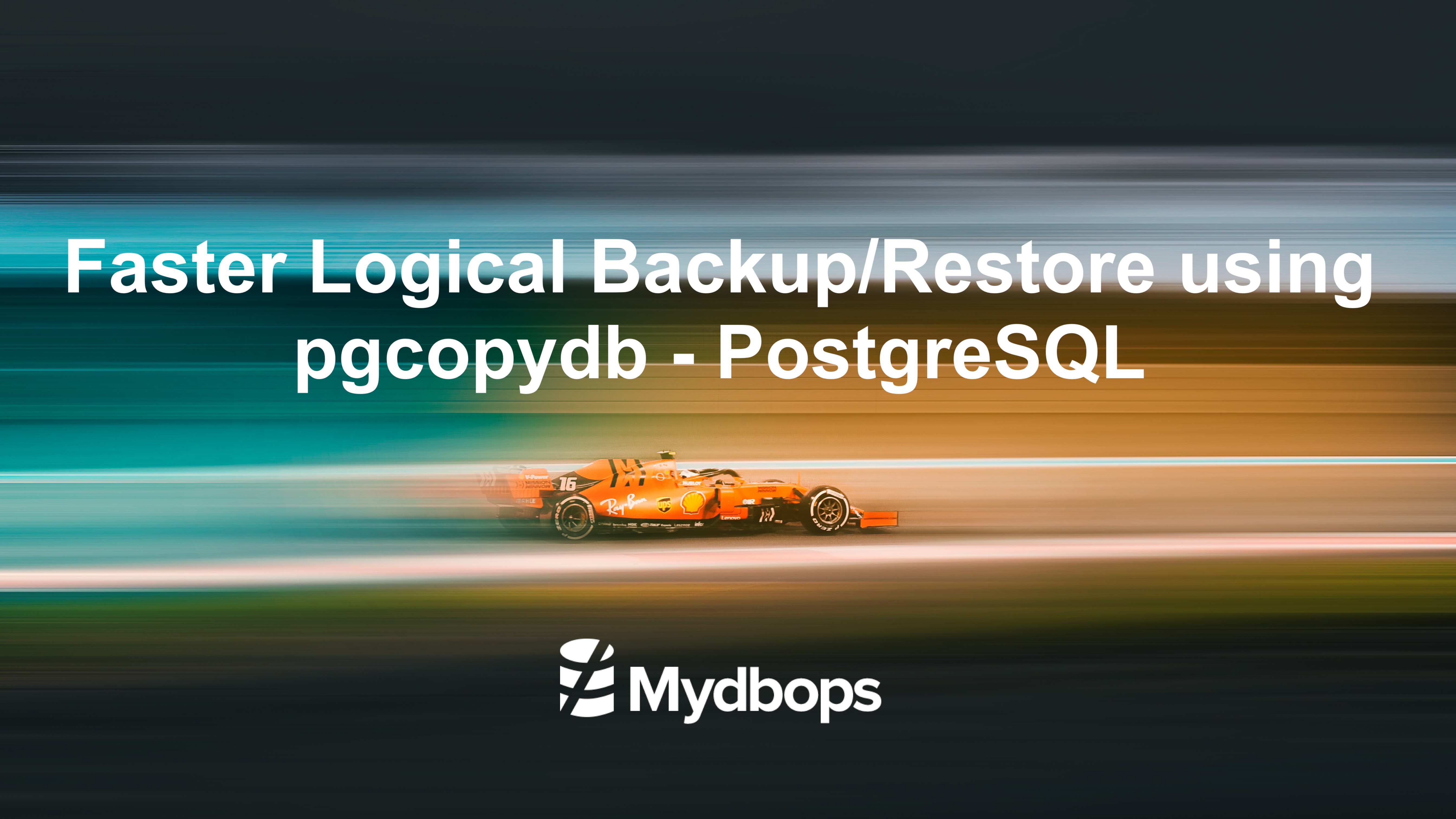 Faster Logical Backup/Restore using pgcopydb – PostgreSQL | PostgreSQL — Mydbops