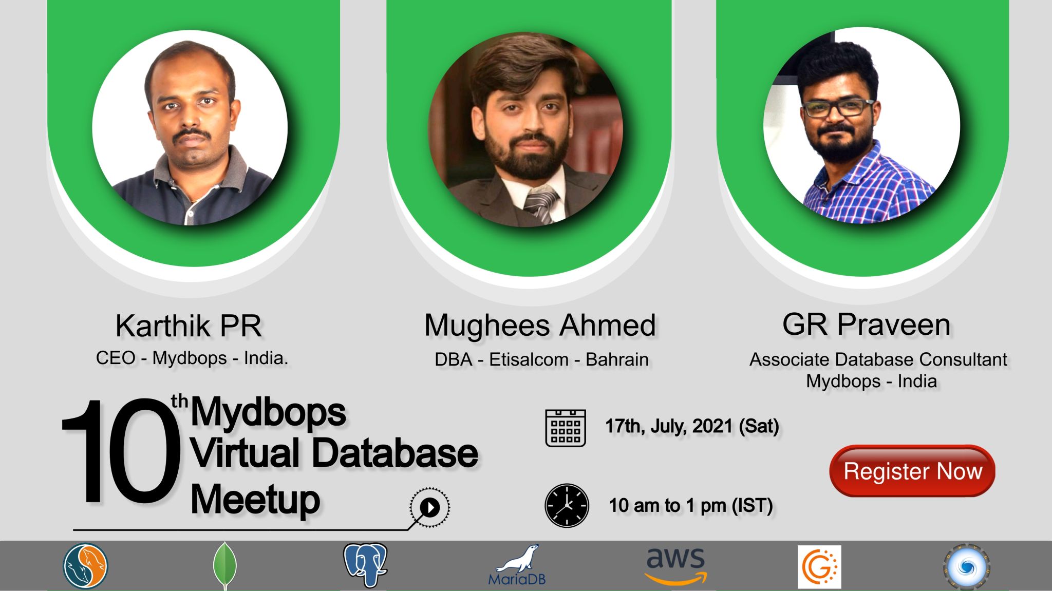 Synopsis of Mydbops 10th edition of opensource database meetup — Mydbops