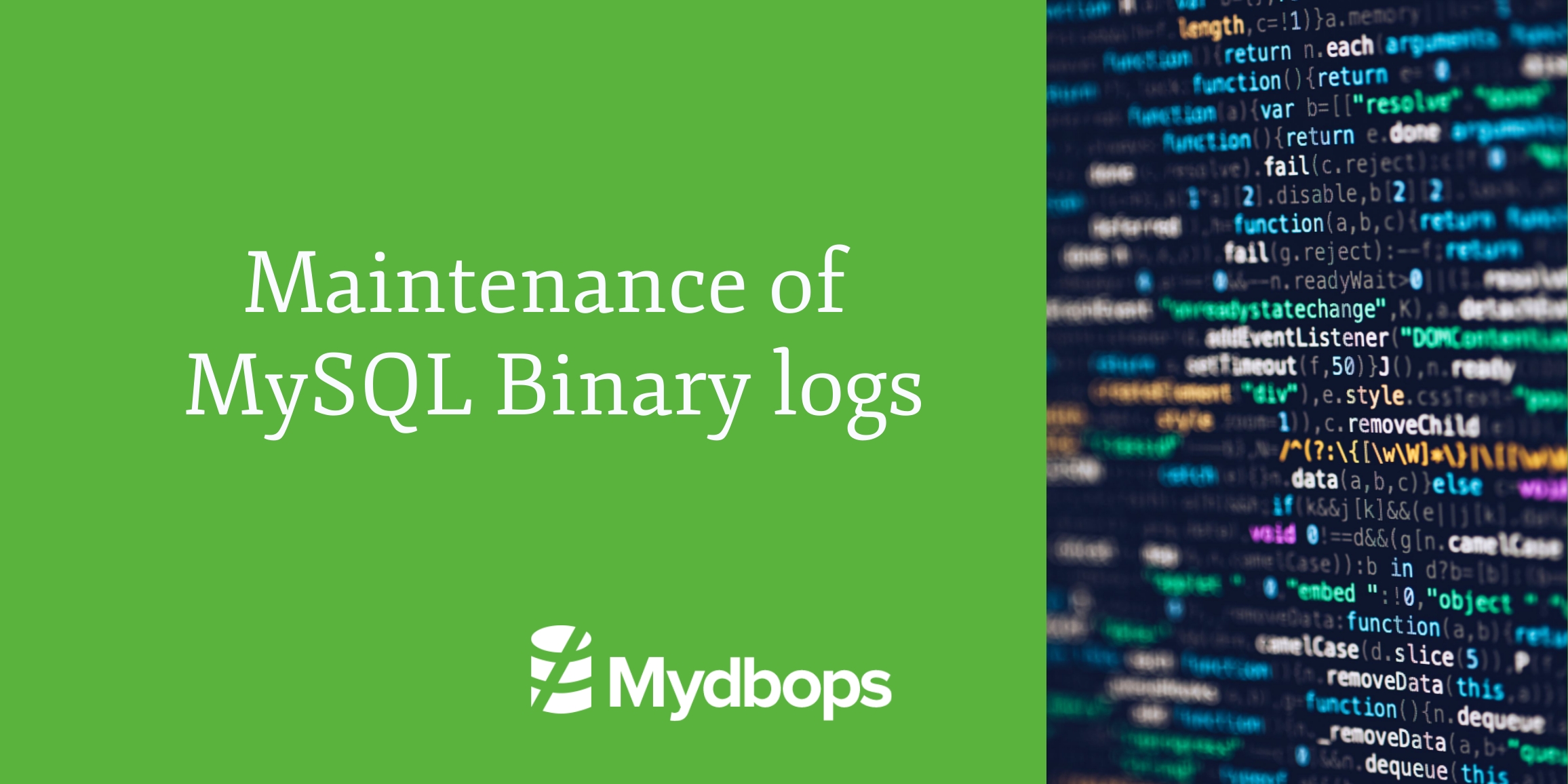 Maintenance of MySQL Binary logs | MySQL — Mydbops