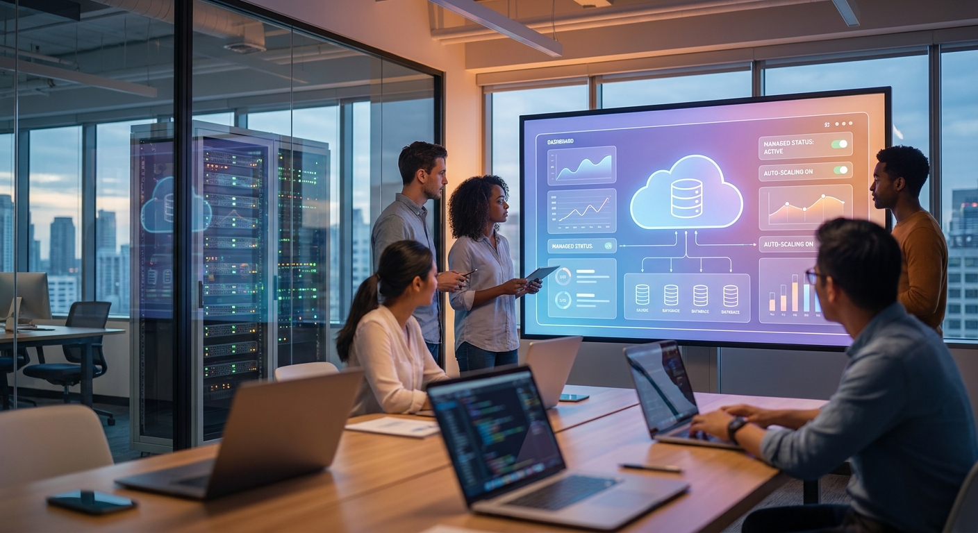 Managed database services for SaaS startups