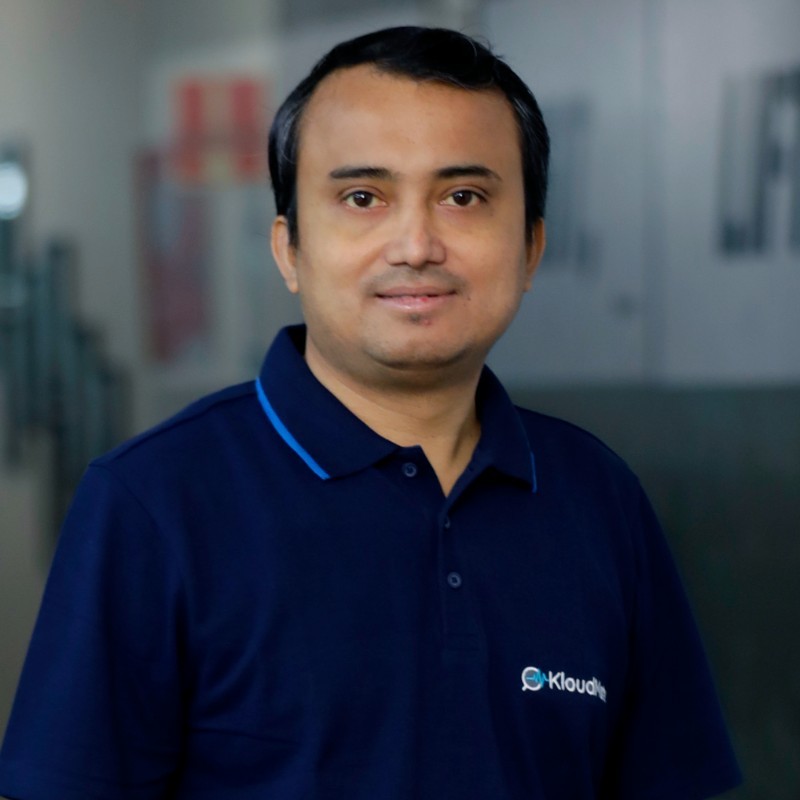 Portrait of Bidyut Bikash Baruah, Co-Founder at Kloudmate