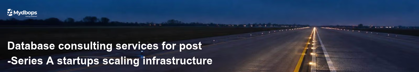 Database consulting services for post-Series A startups scaling infrastructure
