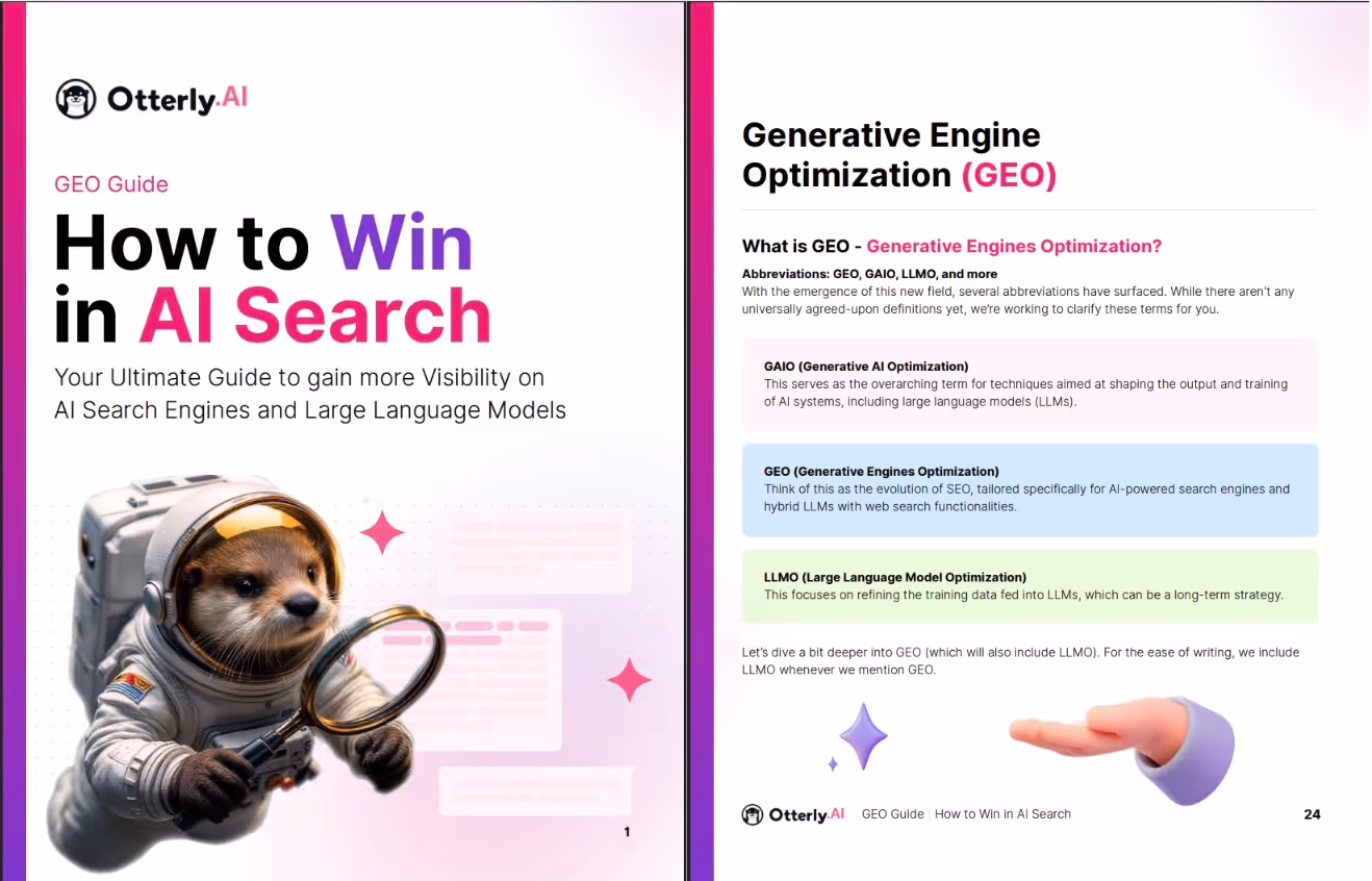 GEO Guide by OtterlyAI