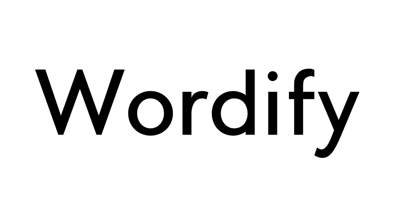 Wordify