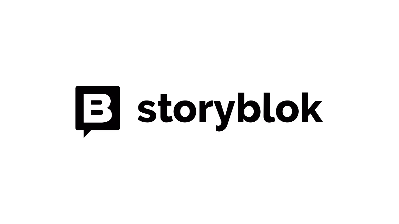 storyblok logo - headless cms