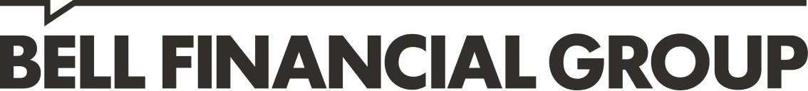 Logo of Bell Financial Group with stylized text.