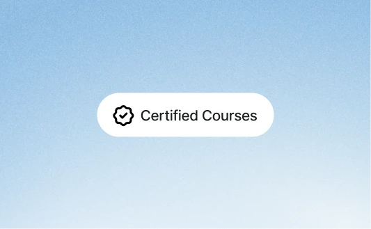 Kore.ai certified courses icon for professional AI training and skill development.