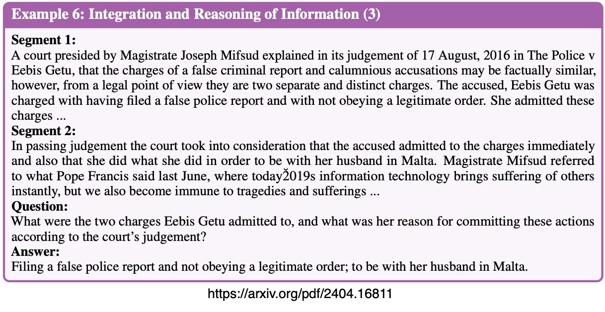 Integration and Reasoning (3)