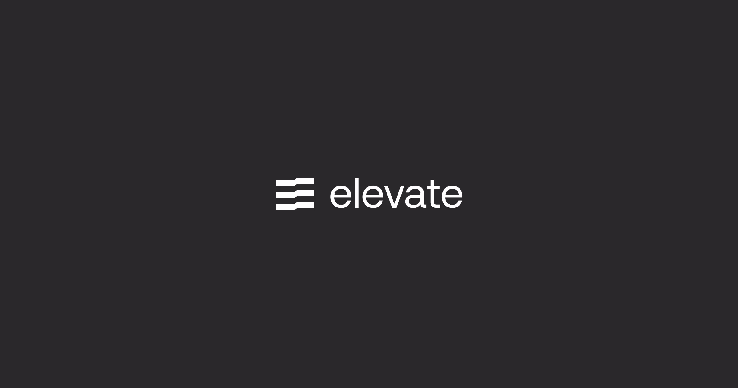Elevate - Banner logo