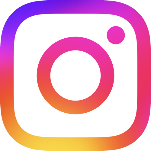 Instagram app logo with a gradient from purple to orange and a simplified camera icon.