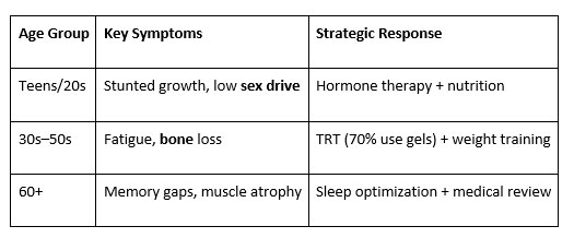 Symptoms and strategic responses