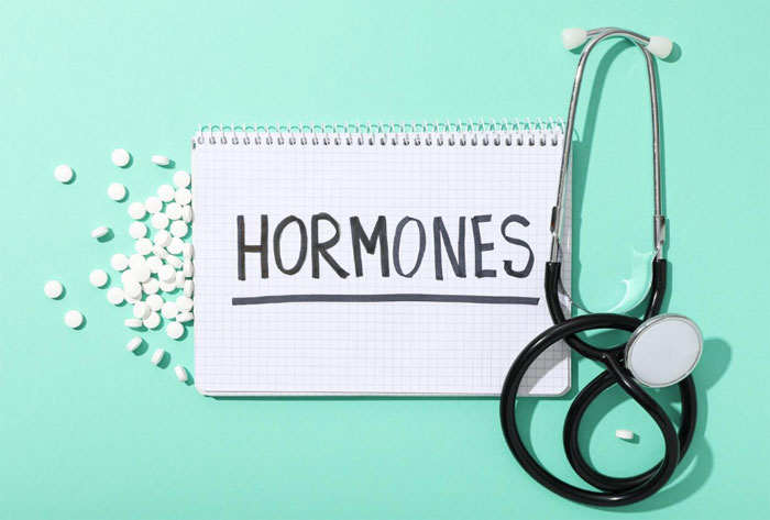 Declinining hormone levels