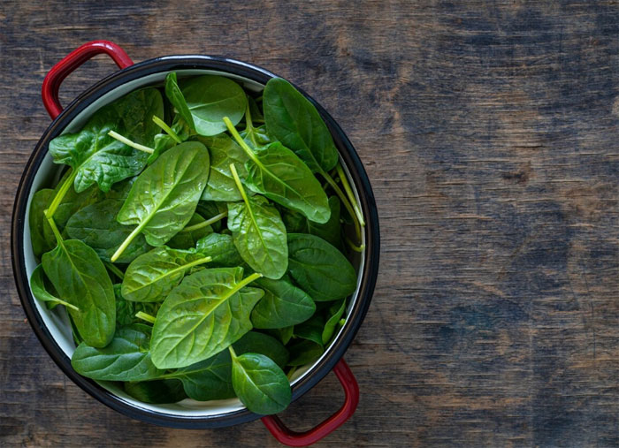 Fresh spinach