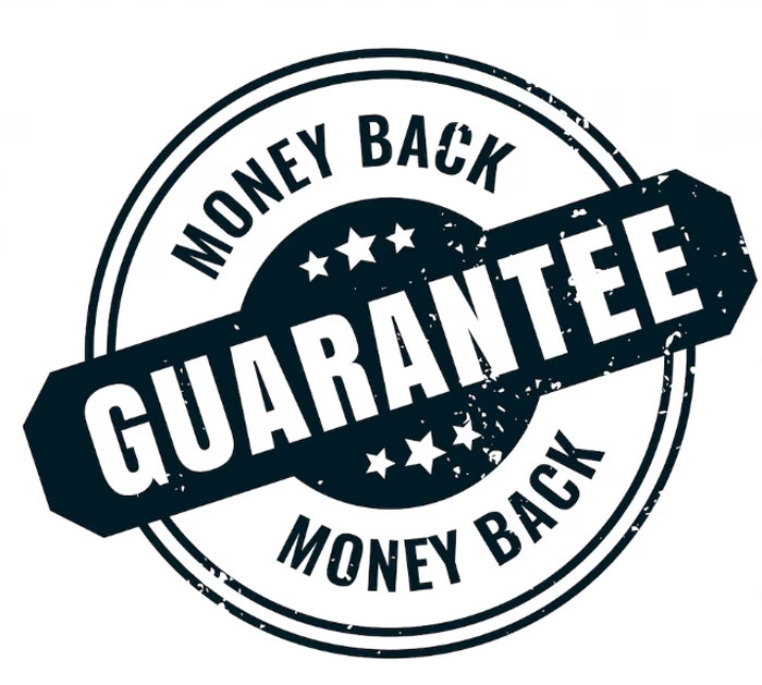 Money back guarantee