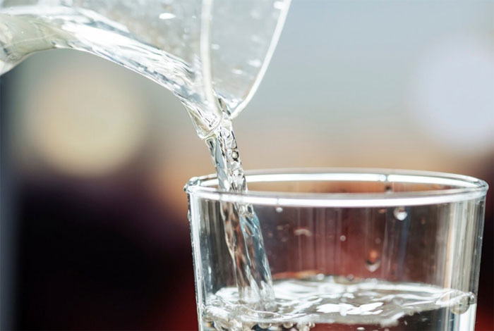 Glass of water