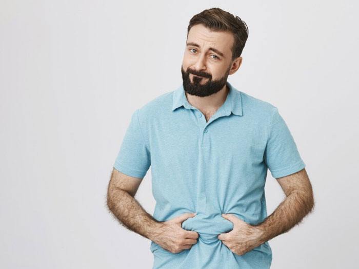 Bloating in men