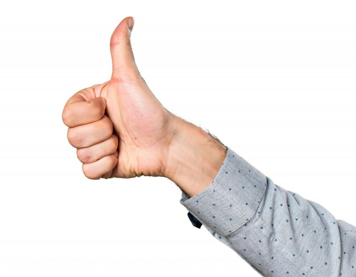 Thumbs up