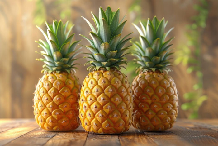 Fresh pineapple