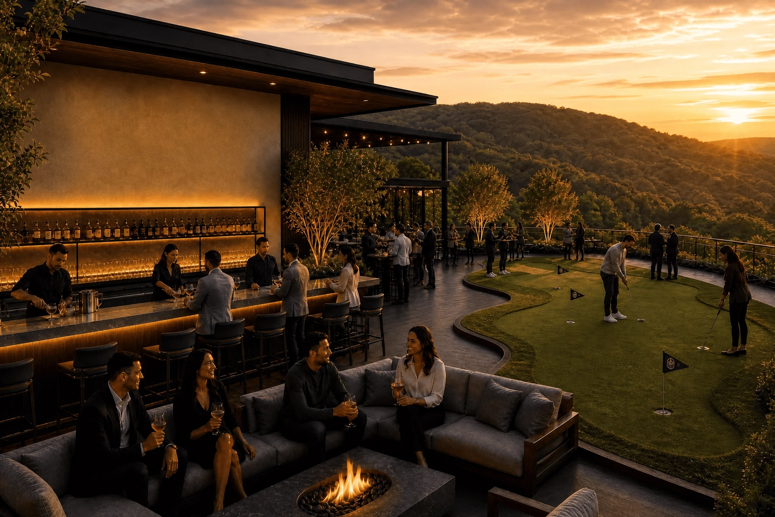 Terrasse Ton Bar