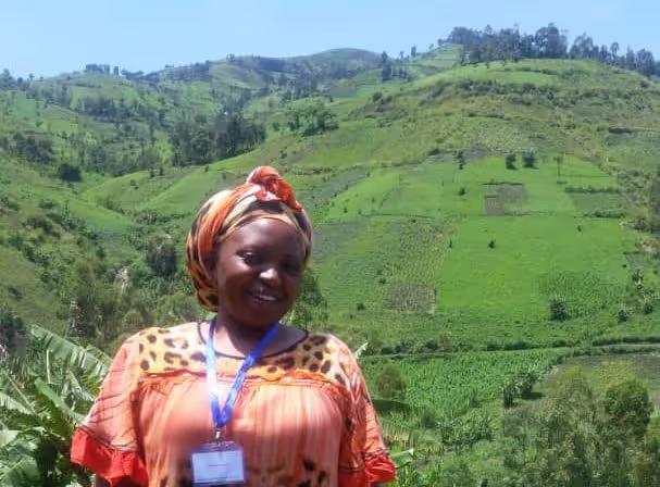 Linda in North KIVU DRC during data collection
